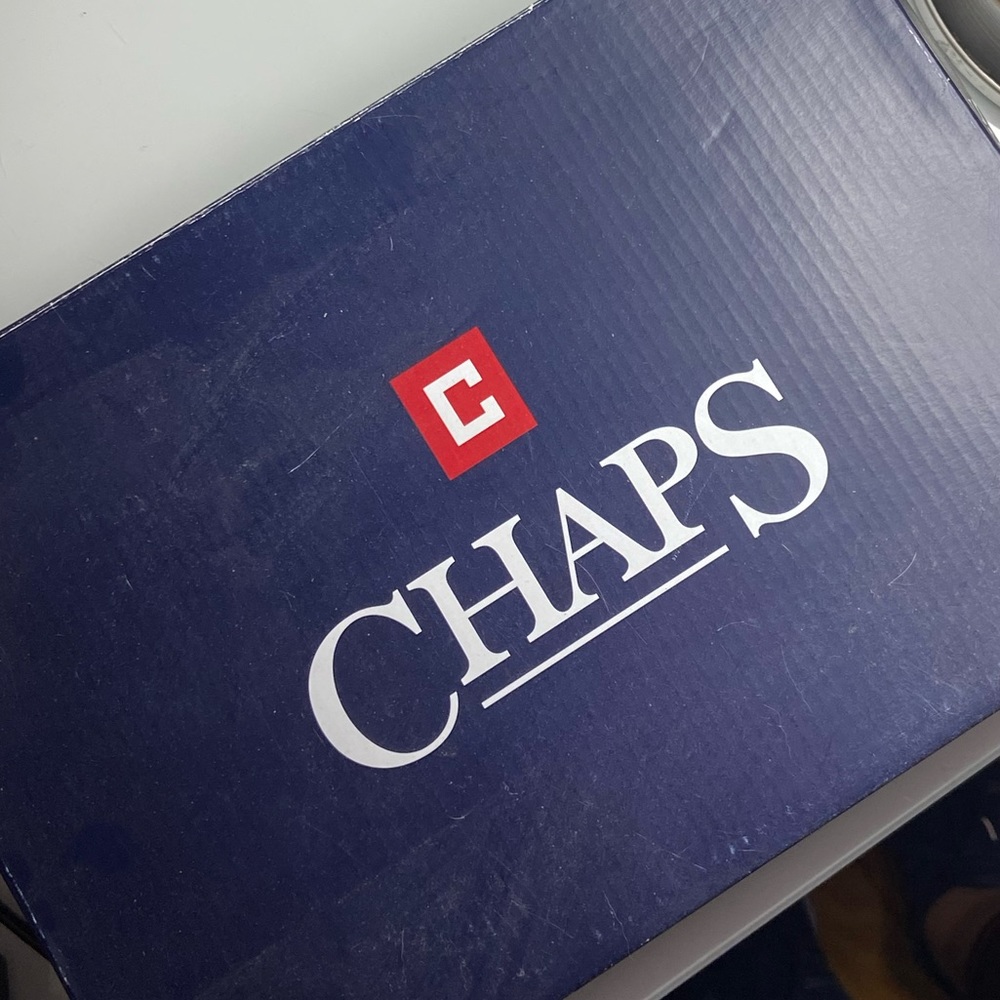 Chaps Navy Wedge - Picture 10 of 10